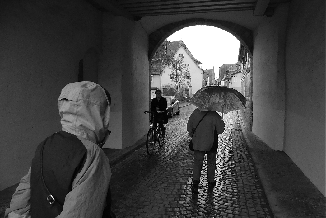Regen in Sommerhausen