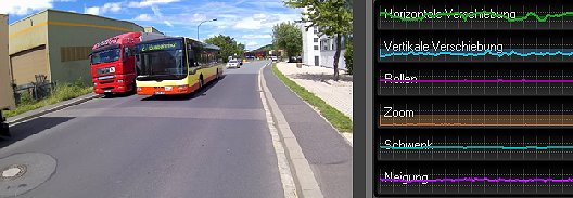 Ersch�tterungen in der Videoaufnahme