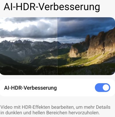 AI-Fotoverbesserung