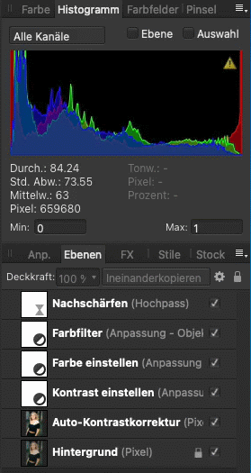 Makro fr 1-Klick Entwicklung