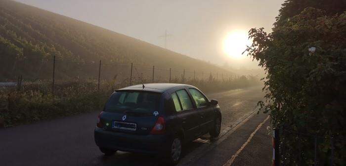 Aufgehende Sonne am 01.09.2021