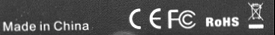 CE-FCC-RoHS