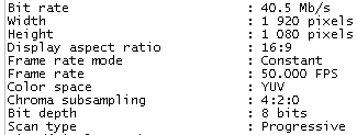 Framerate 50 aus 30
