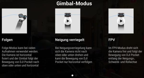 Gimbal-Modus