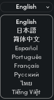 Sprachenwahl für die UI