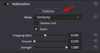 EDIT-Stabilisierung