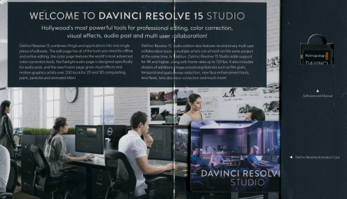 DaVinci Resolve 15 Studio