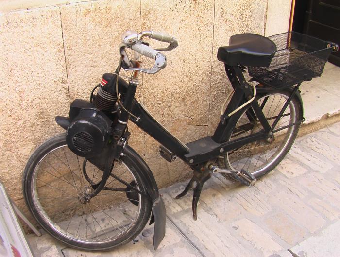 Fahrrad mit Motor