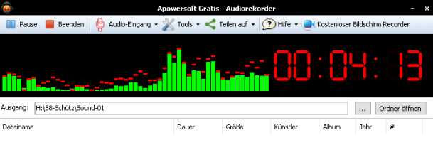 Gratis Audiorecorder