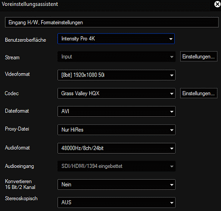 HDMI-Capturing