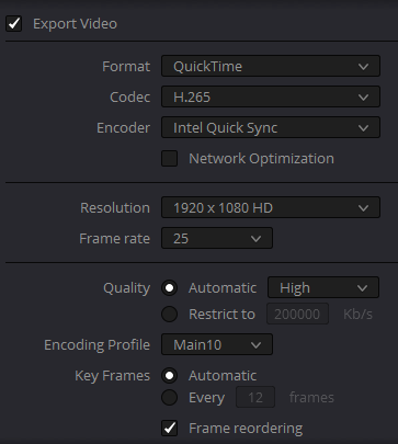 HDR-Export
