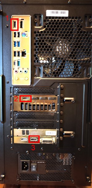 PC-Rckseite