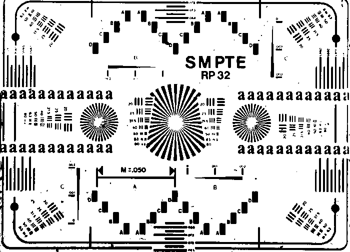 SMPTE-Testbild