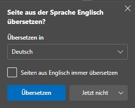 Ms Edge bersetzer