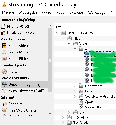 VLC-Streaming