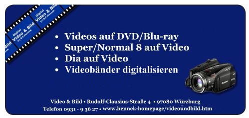 Dienstleistung Video & Bild