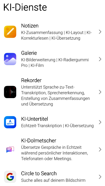 KI-Dienste