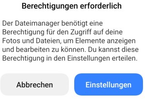 Berechtigung