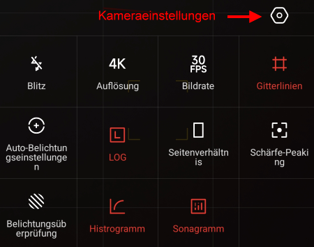 Xii-Kameraeinstellungen-LOG